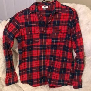 Boy’s button down long sleeved shirt